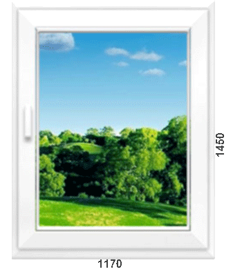 продажи одностворчатых стеклопакетов